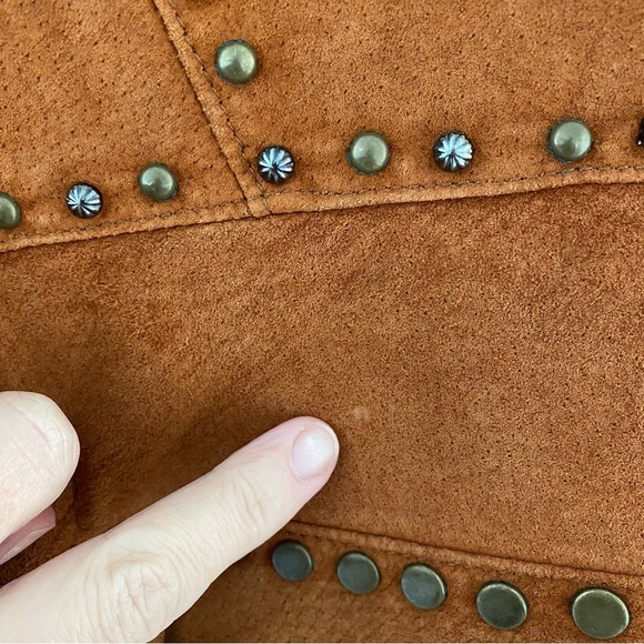 Double D Ranch | EUC Suede Leather Jacket - Picture 6 of 11